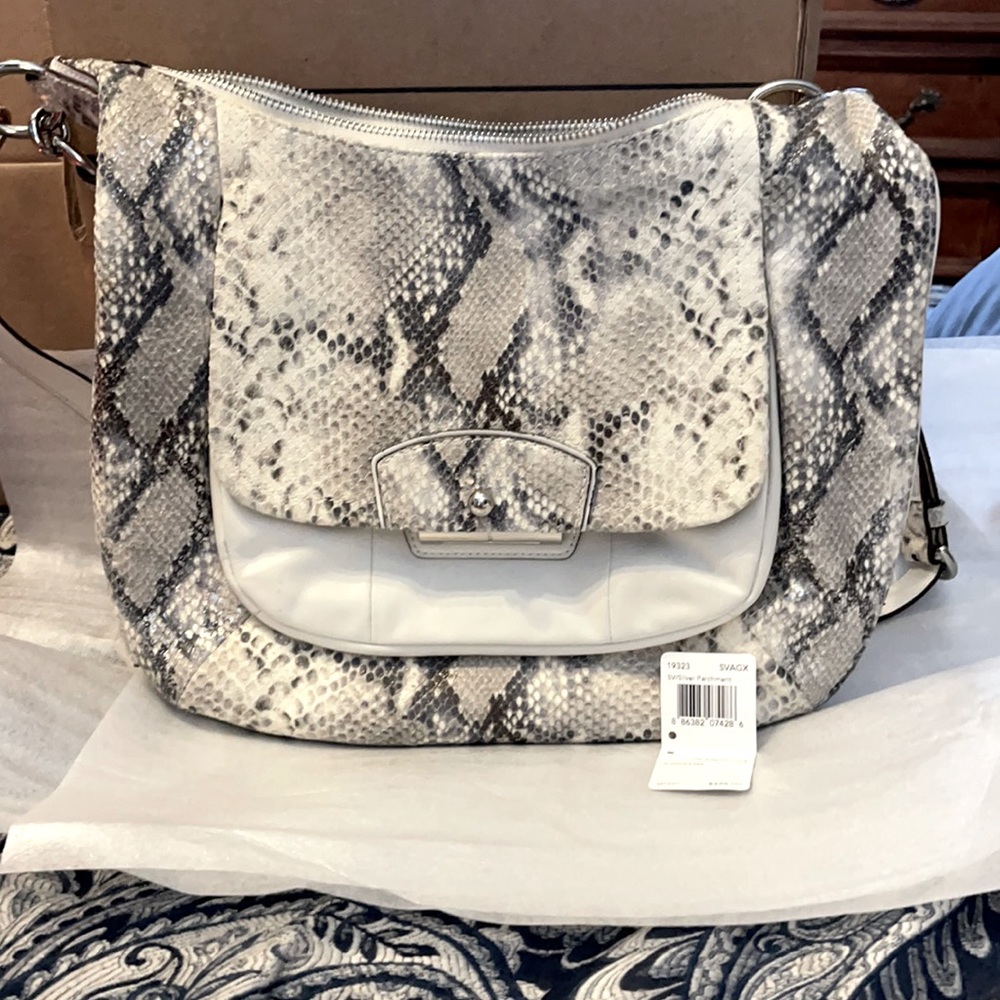 Brand new Coach Python hobo style purse